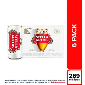 CERV STELLA ARTOIS LATA*269ML*6U