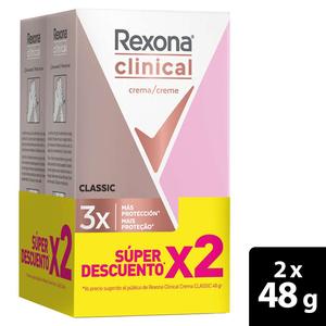 DES REXONA CLINICAL ROSADO*48GR*2U