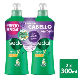 CREMA DE PEINAR RIZOS *2*300ML