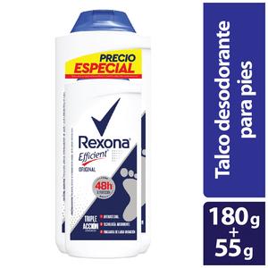 TALCO REXONA EFFICIENT *180G+55G