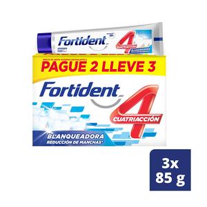 CREMA DENTAL FORTIDENT 4 BLA*70ML*3