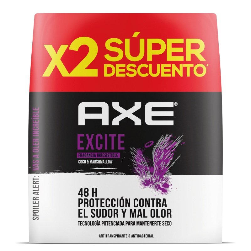 DES AXE AERO EXCITE*150ML*2U