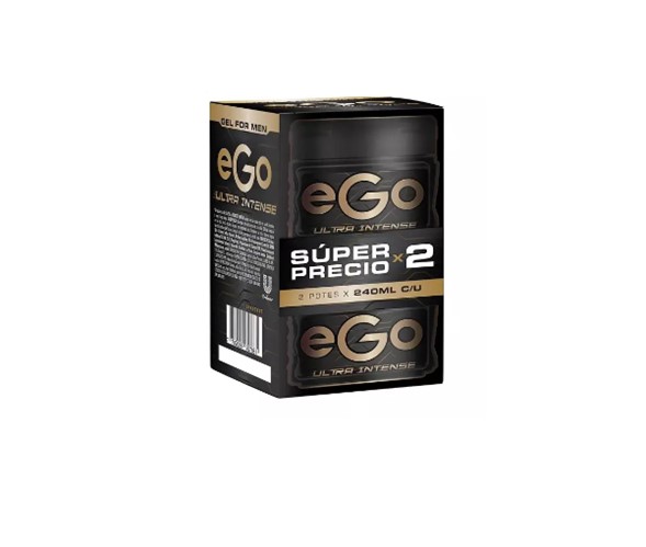 GOMINA EGO ULTRA INTENSE*240ML*2U