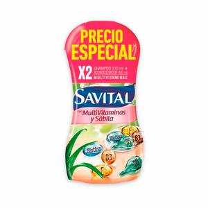 SHAM SAVITAL*510ML + ACON*490MULTIVIT