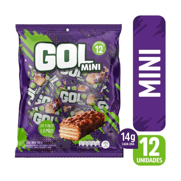 GALLETA CHOCOLATE GOL MINI *138G