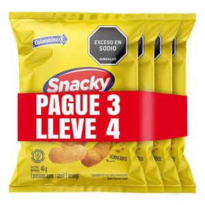 SNACKY SALADITOS PAGUE 3 LLEVE 4*50G