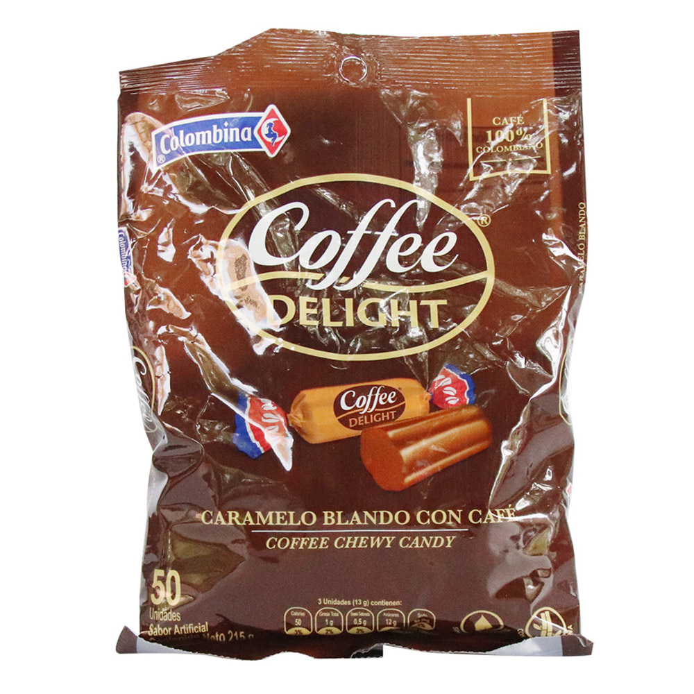 CONFITES COFFEE DELIGHT BLANDO*50U