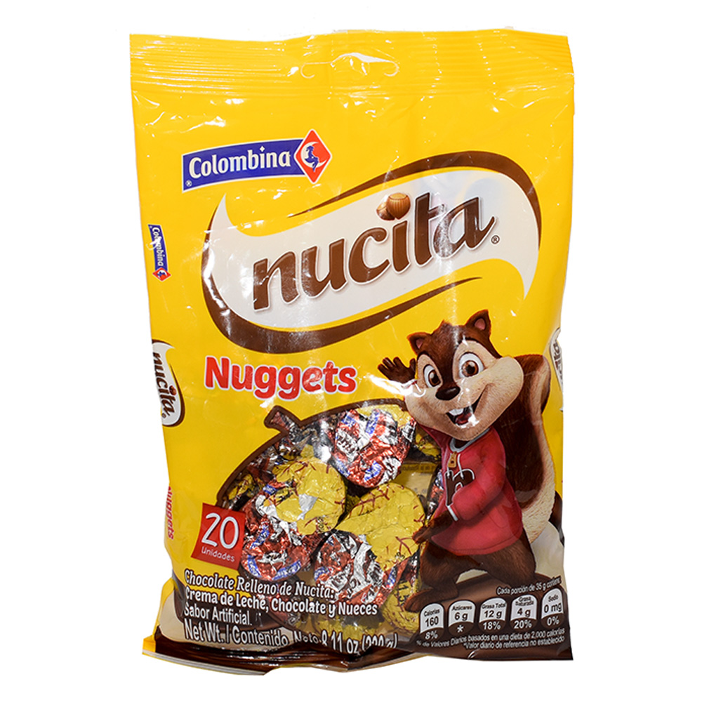 NUCITA CHOCOLATE RELLENO*20U