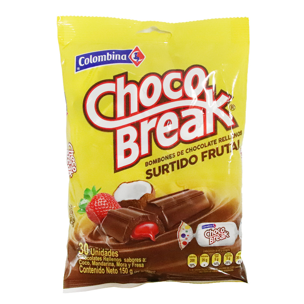 CHOCOBREAK FRUTAL *30
