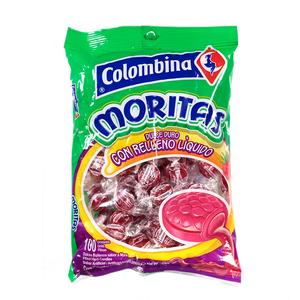 CONFITES MORITAS COLOMBINA*100UND