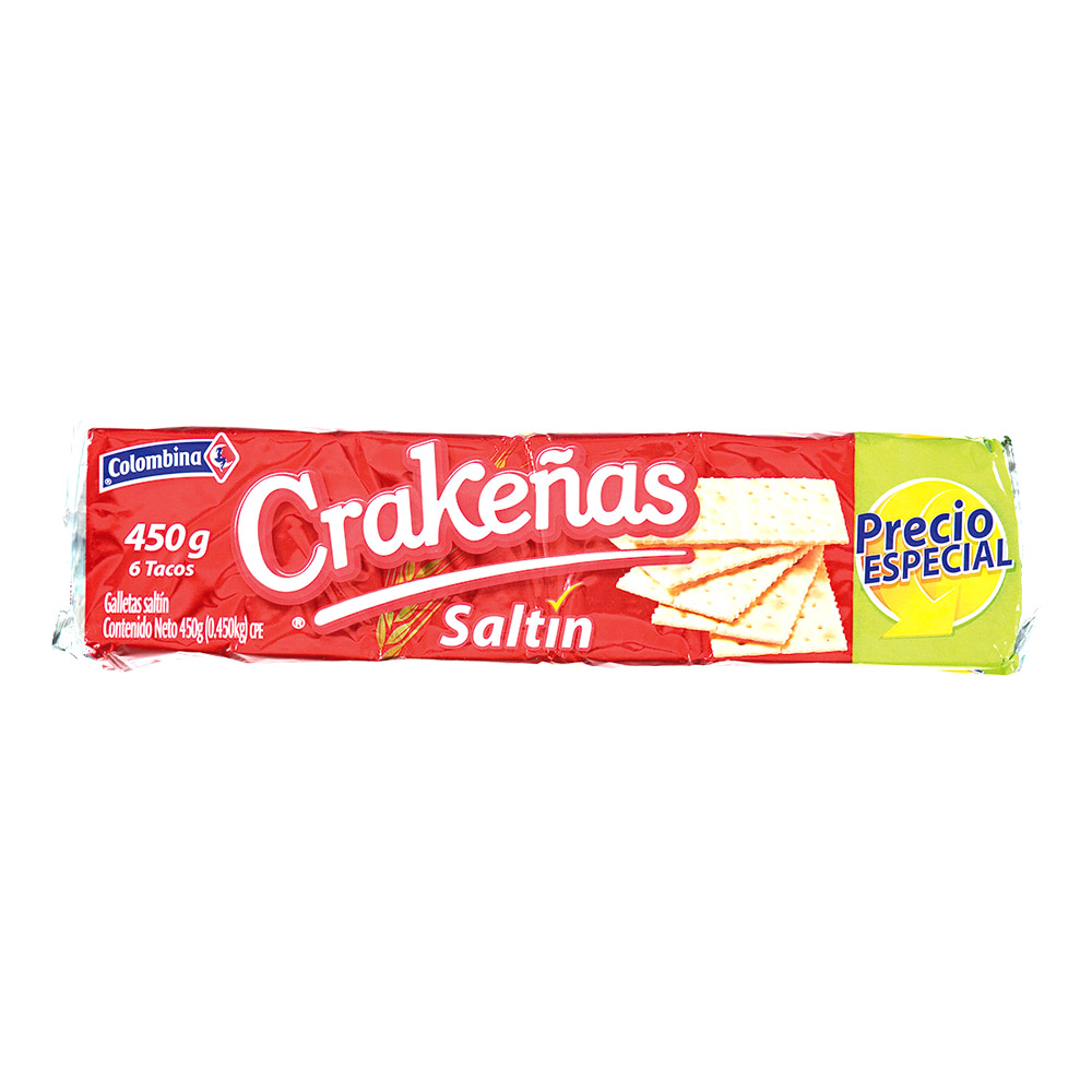 GALLETA CRAKEÑAS SALTIN *6 TC