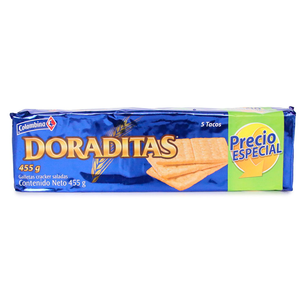 GALLETA COLOMBINA DORADITAS*455G