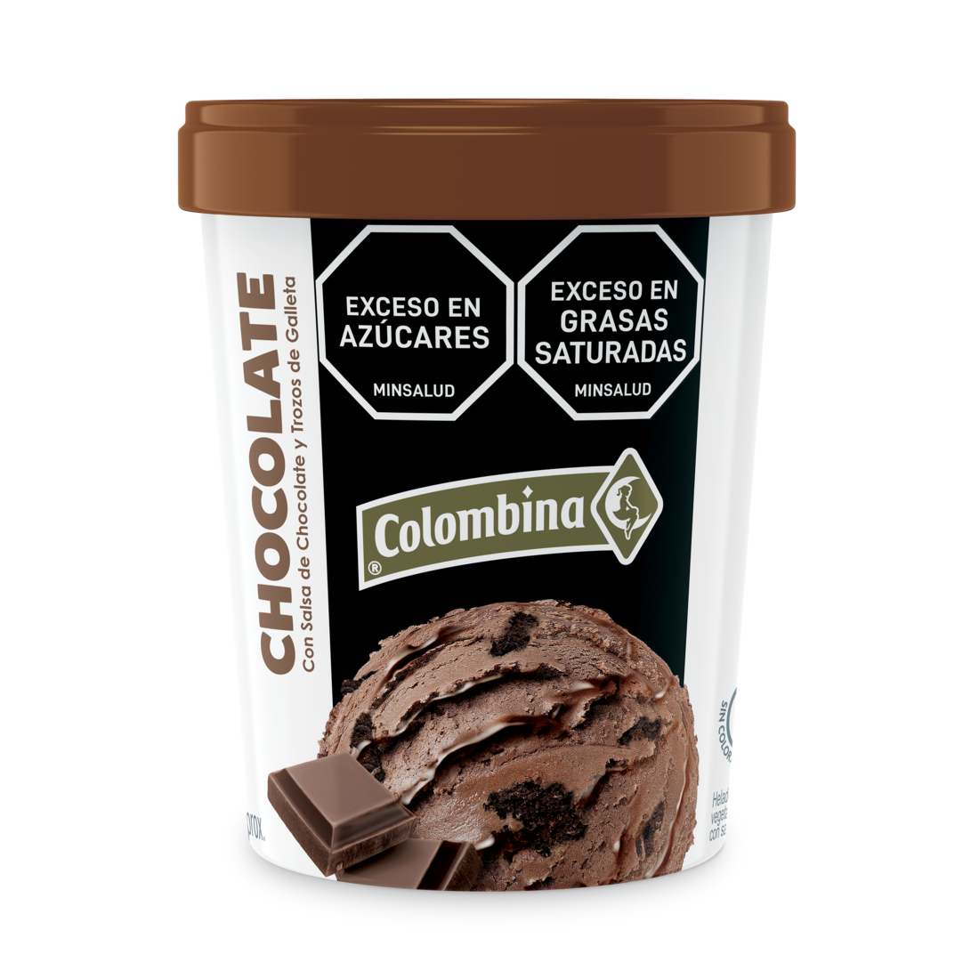 HELADO COLOMBINA CHOCOLATE*300G