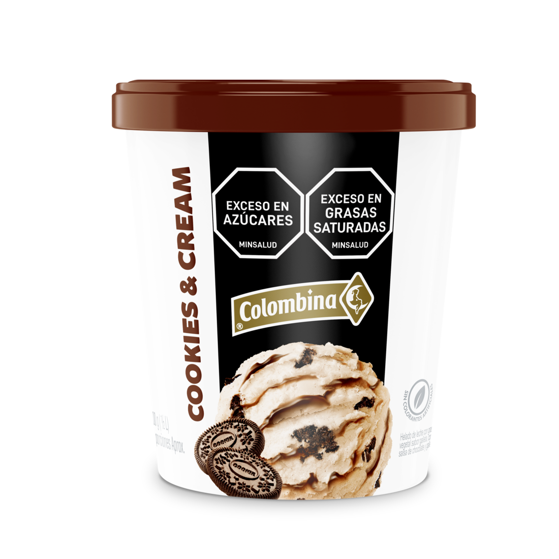 HELADO COLOMBINA COOK&CRE*300G