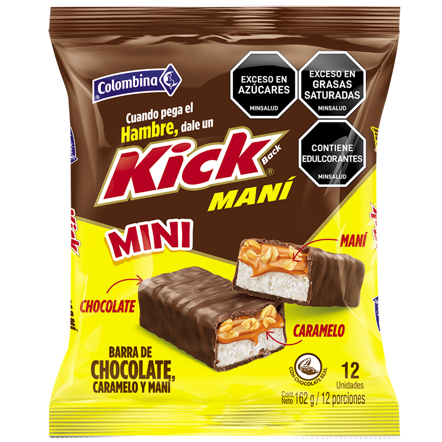 CHOCOLATINA KICK MANI MINI*162G