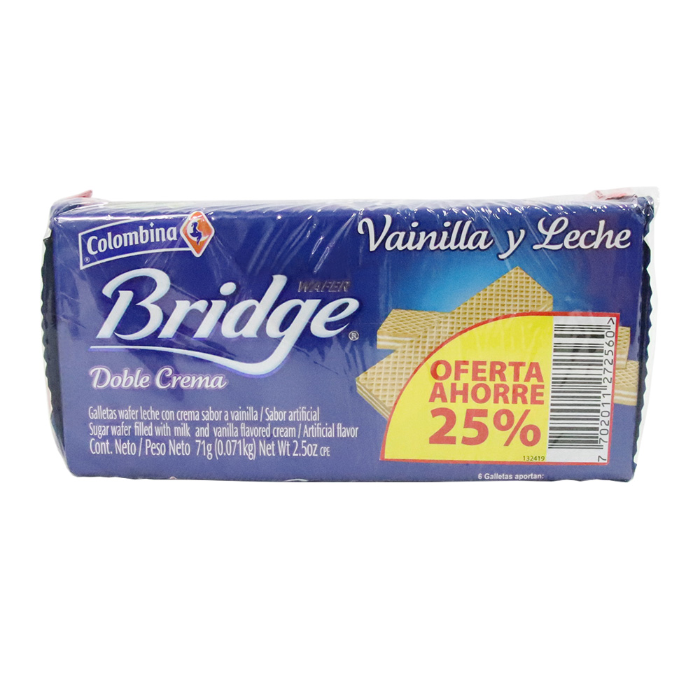 GALLETAS BRIDGE PRECIO ESPECIAL*213GR