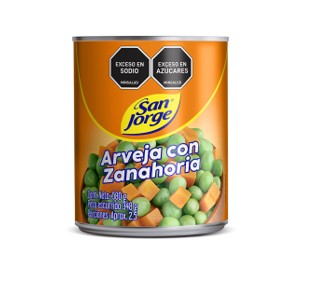 ARVEJA ZANAH SAN JORGE*580GR