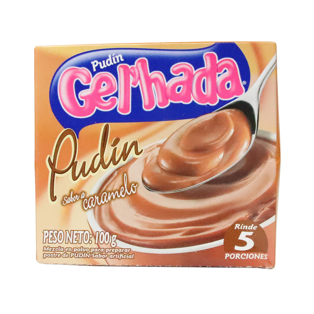PUDIN GELHADA CARAMELO *100