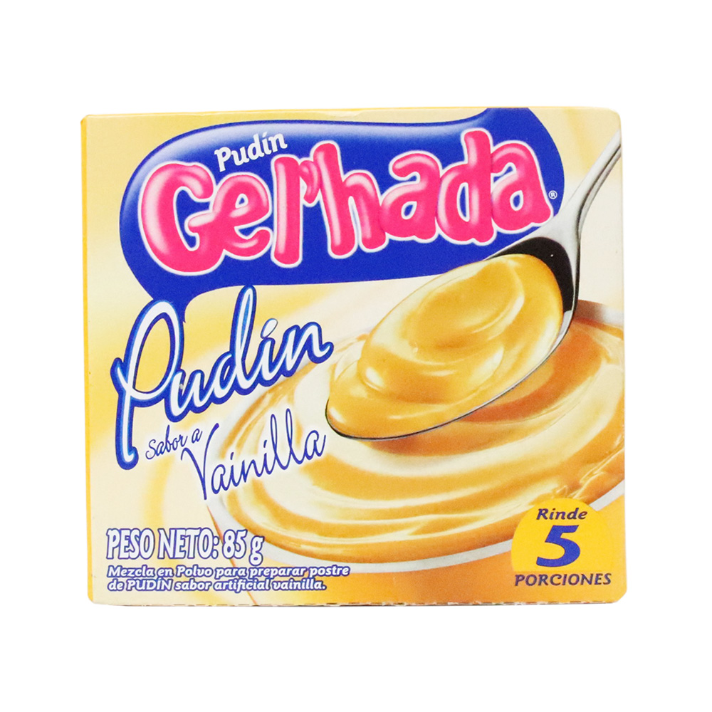 PUDIN GELHADA VAINILLA *85 GR