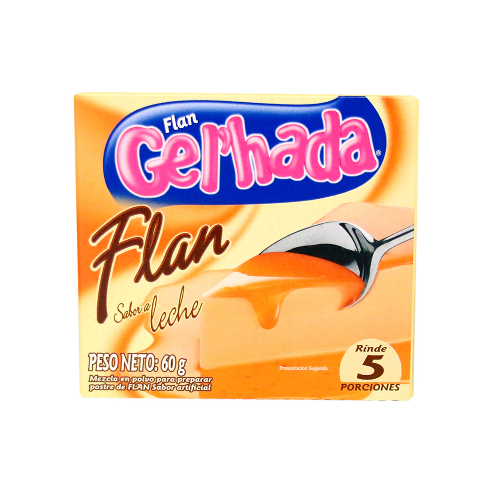 FLAN GELHADA  LECHE* 60 G