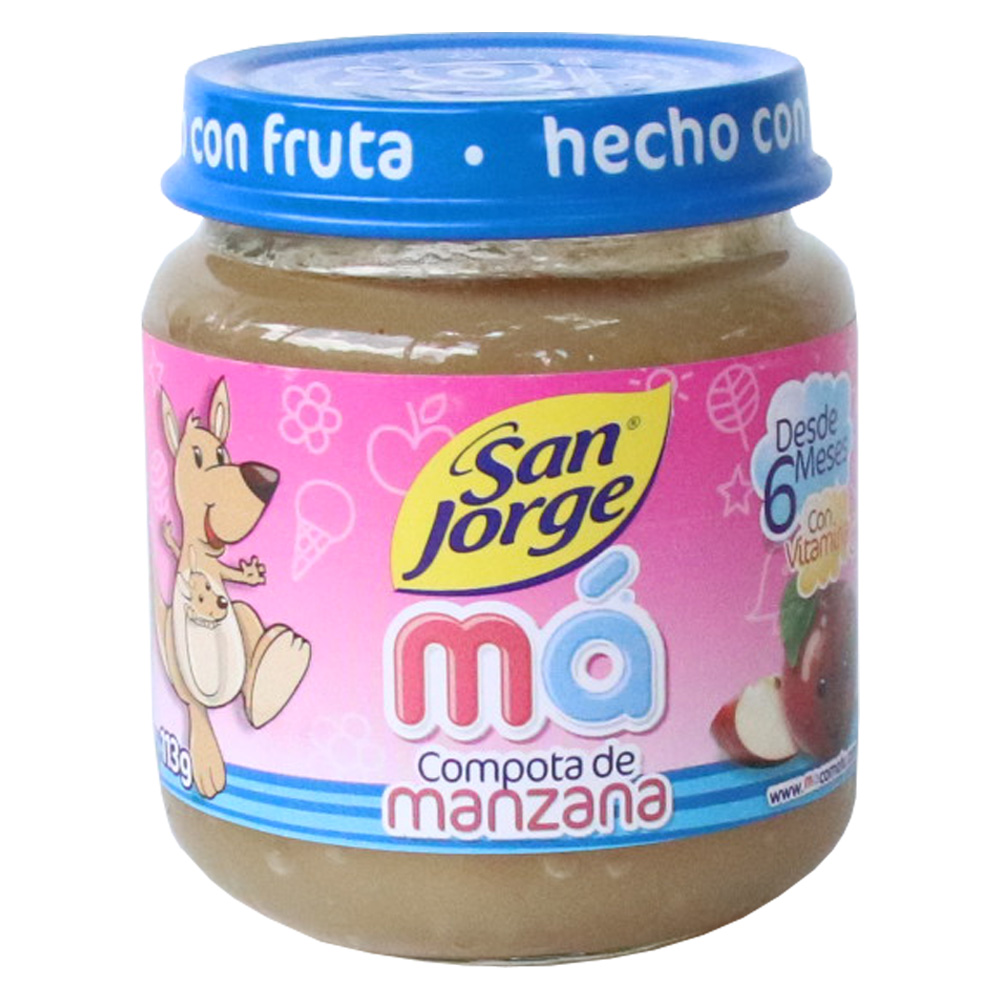 COMPOTA SAN JORGE MANZANA*113GR