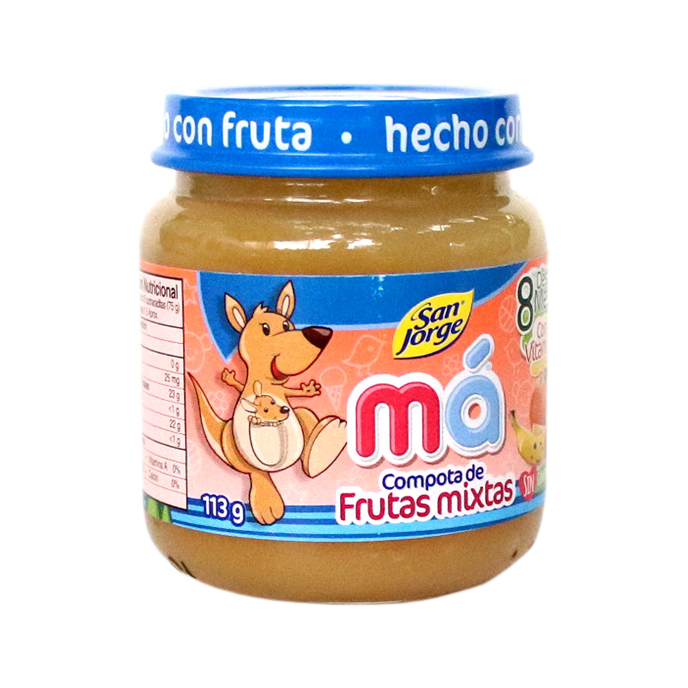 COMPOTA SAN JORGE FRUT MIX*113GR