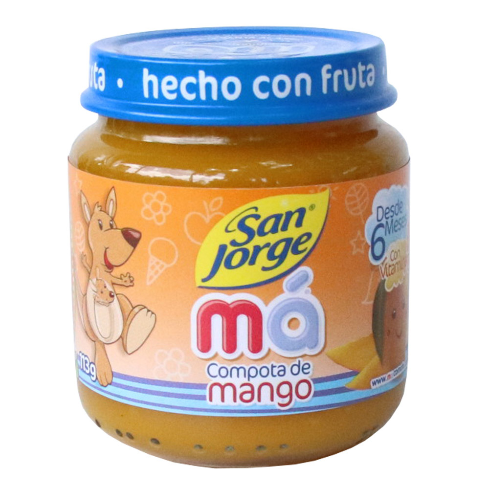 COMPOTA SAN JORGE MANGO*113GR