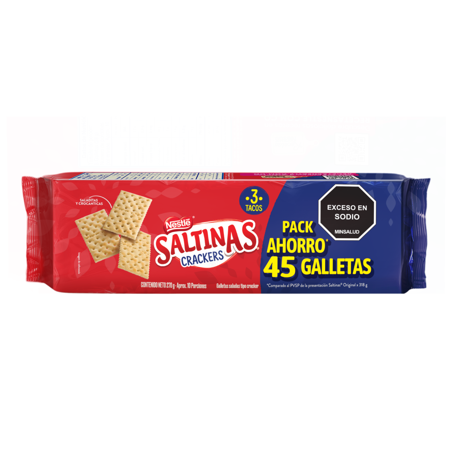 GALLETA SALTINAS NESTLE*270*3T