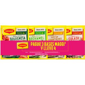 BASES MAGGI PAGUE 2 LLEVE 3*150G