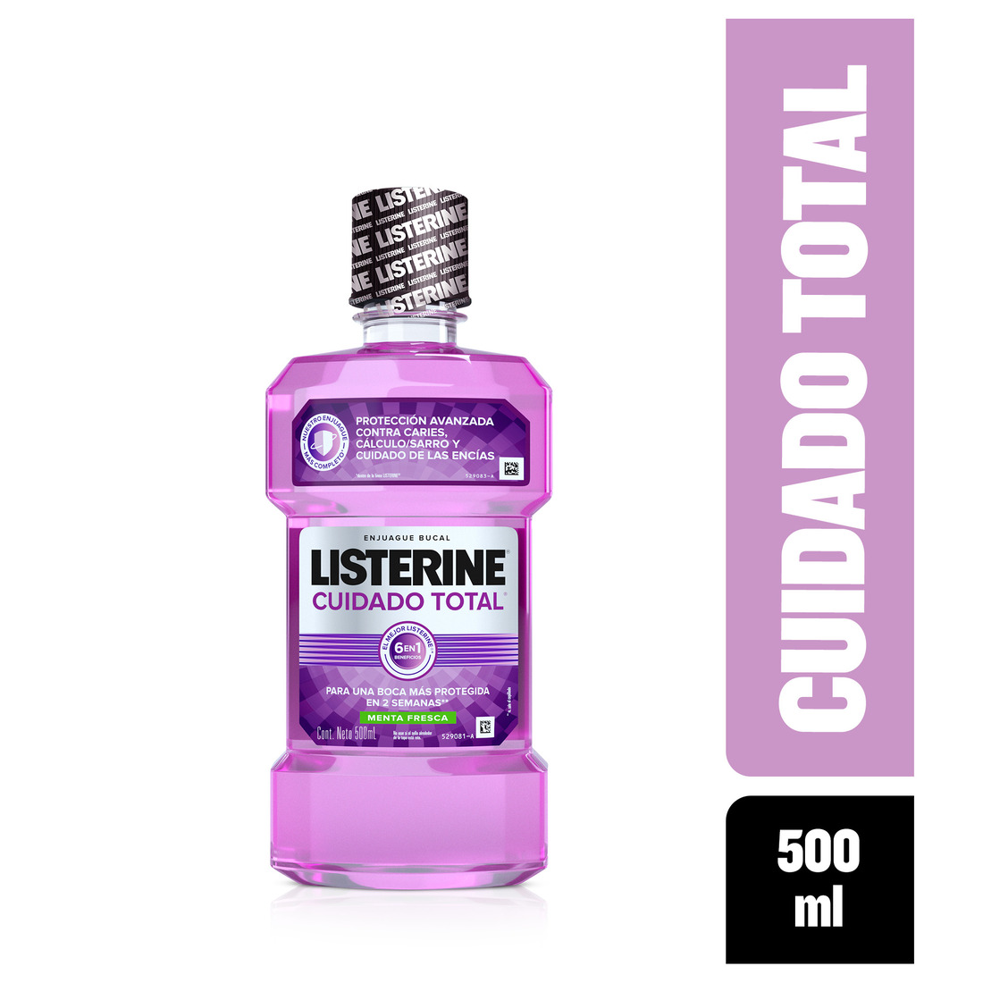 LISTERINE CUIDA TOTAL* 500ML