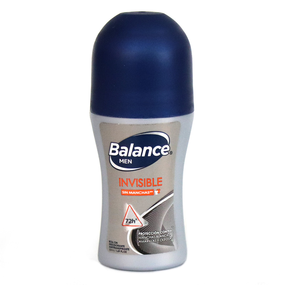 DES BALANCE MEN ROLL INVISIBLE*50ML