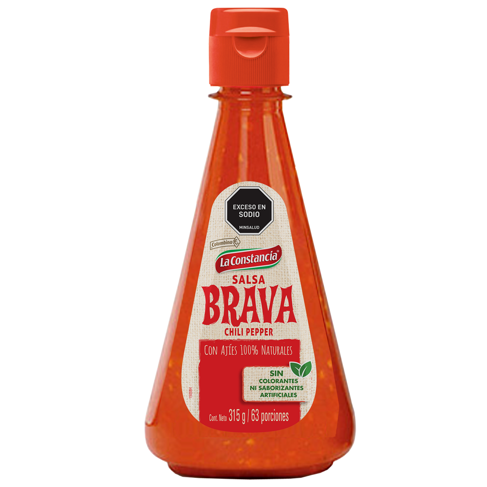 SALSA LA CONSTANCIA BRAVA ROJA*315G