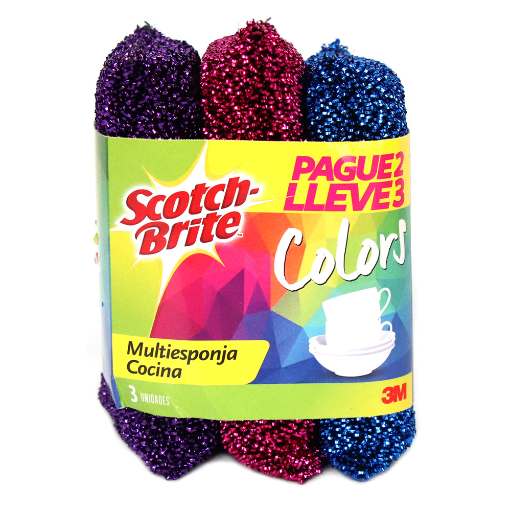 MULTIESPONJA COLORS PAGUE 2 LLEV3UN