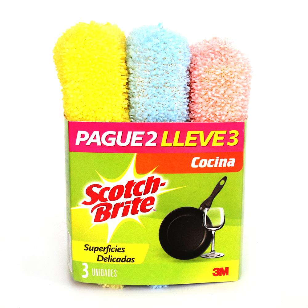 ESPONJA SCOT BRITE CURLY PG2 LLV3UN