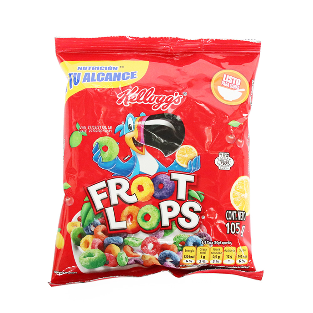 CEREAL KELLOGGS FROOT LOP MEG*90G