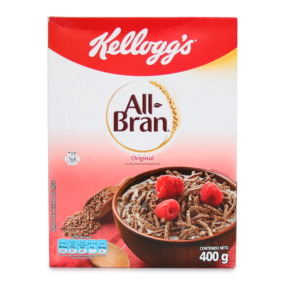 CEREAL KELLOGGS ALL BRAN*400G