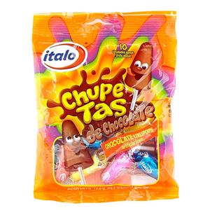 CHUPETAS ITALO DE CHOCOLATE * 10