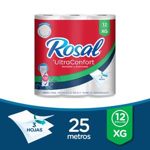 PAPEL HIGIE ROSAL XG*12R