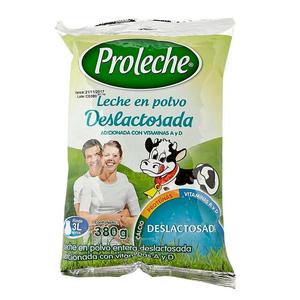 LECHE PROLECHE DESLACTOSADA POLVO*380GR