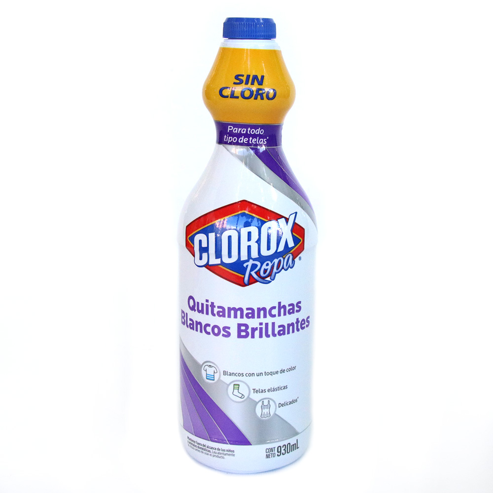 DESMANCHADOR CLOROX BLANCO BRILLANTE*930ML