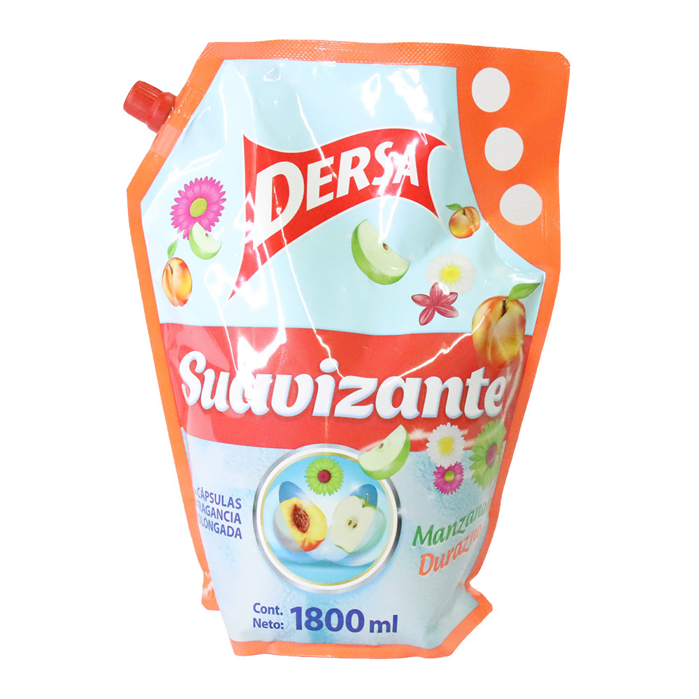 SUAVIZANTE DERSA MANZA/VERDE*1500ML