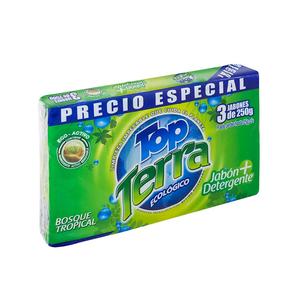 JABON TOP TERRA BARRA*3UN *230GR