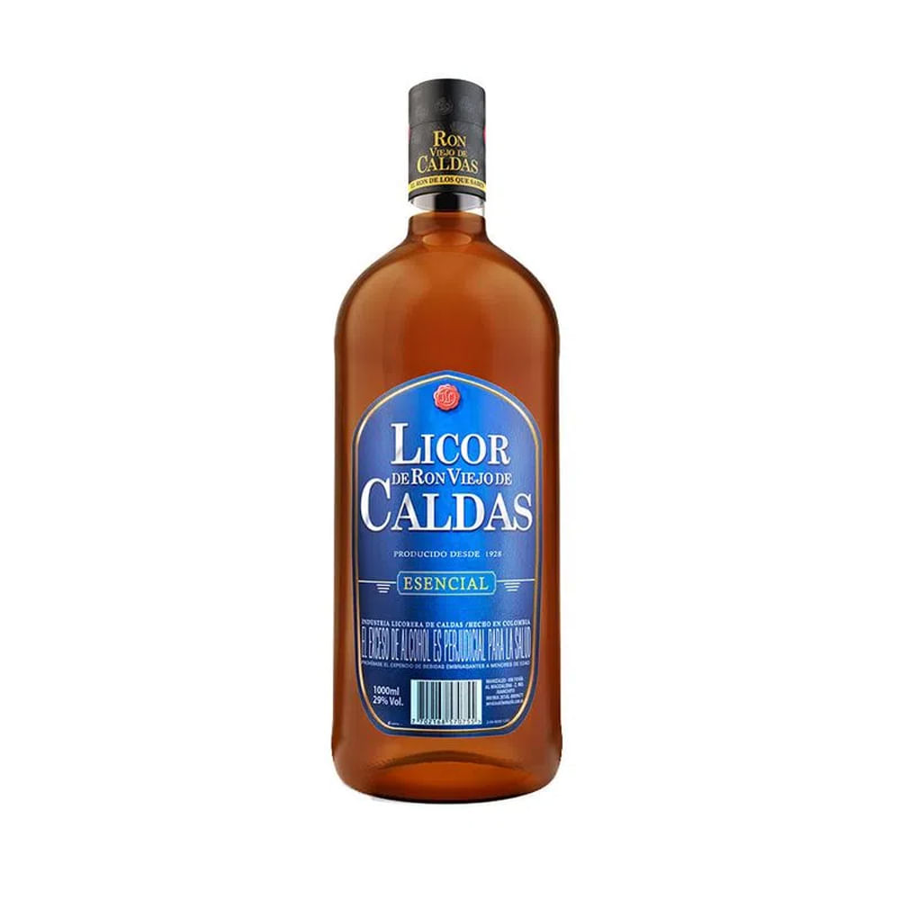 RON VIEJO DE CALDAS ESENCIAL TETRA*1000ML