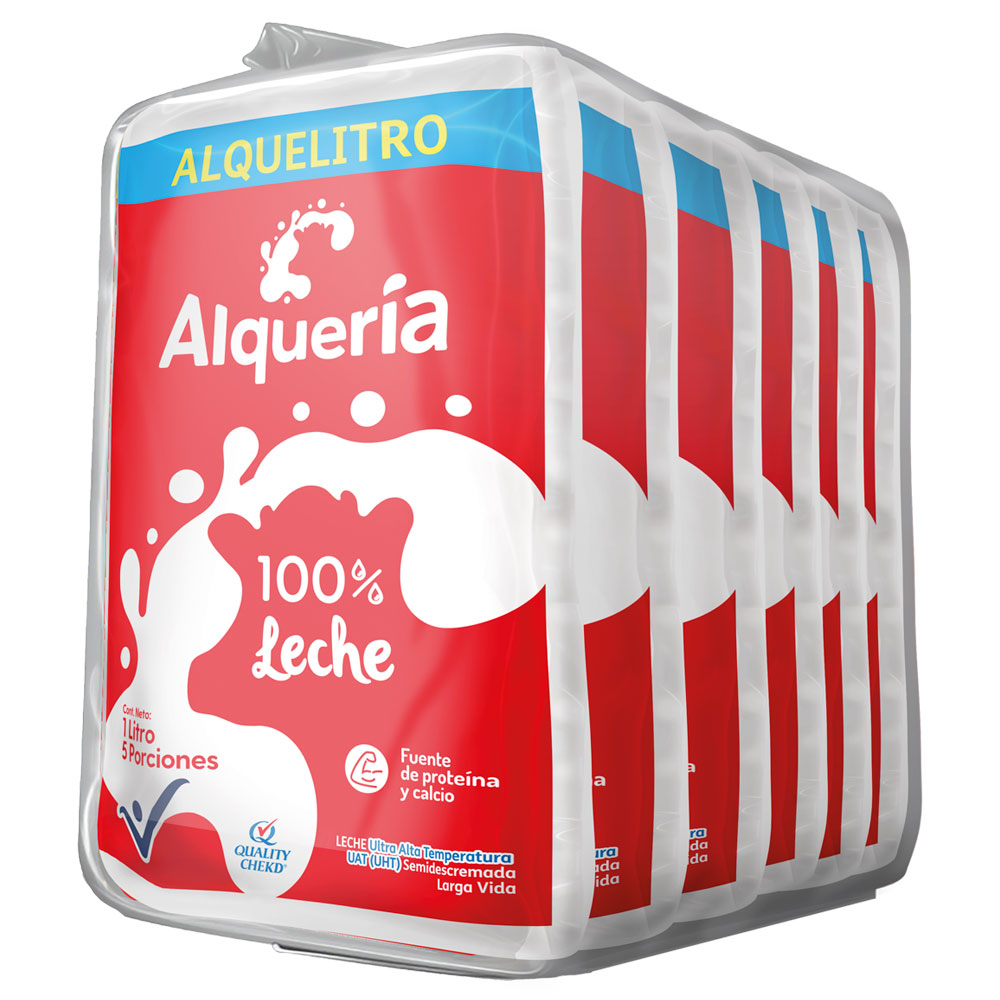 LECHE ALQUERIA ALQUERITRO*1000ML*6U