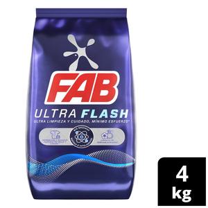 DETERGENTE FAB ULTRA FLASH*4KG