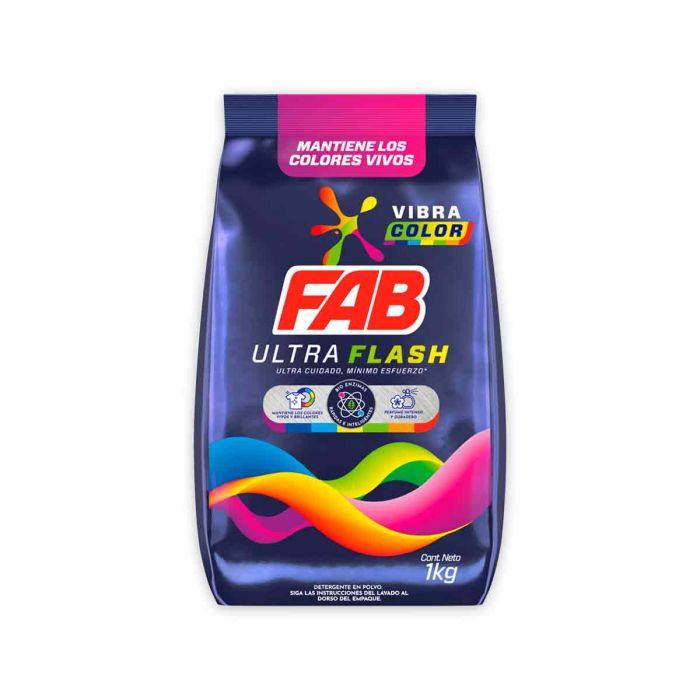 DETERGENTE FAB ULTRA COLOR*1000G