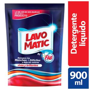 DETERGENTE LAVOMATIC LIQ * 900 ML