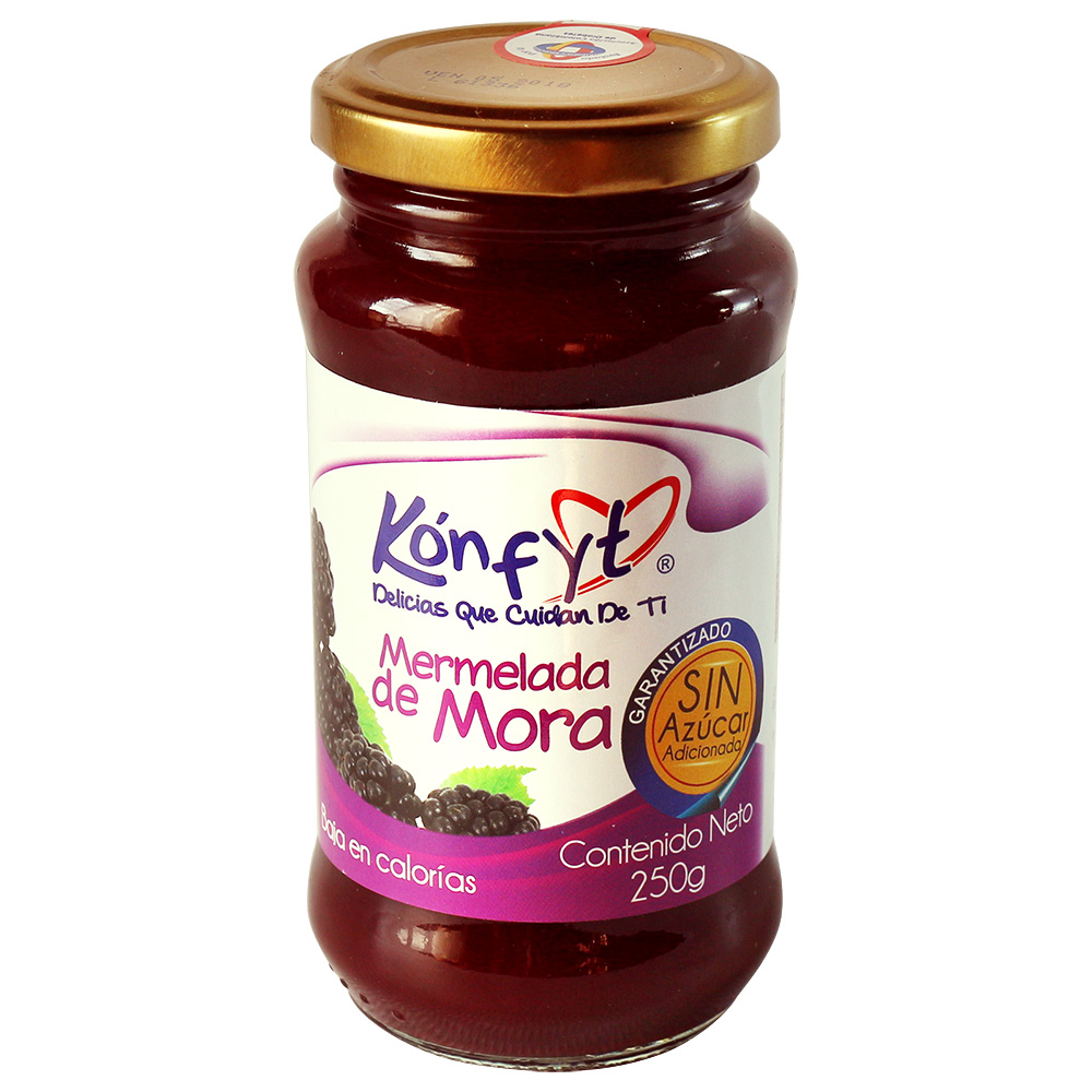 MERMELADA KONFYT  MORA* 250G
