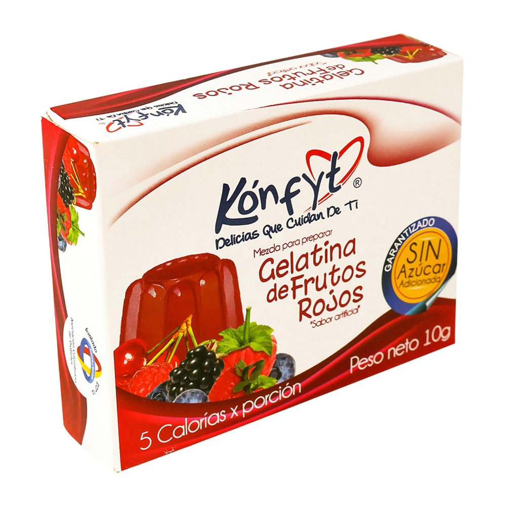 GELA KONFYT S/AZU FTOS ROJOS*10G