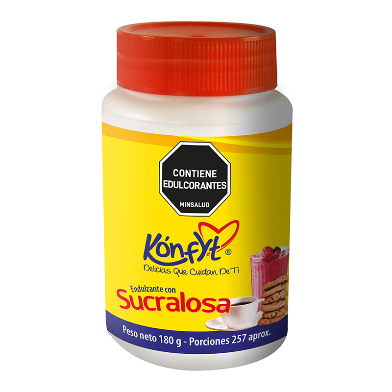 ENDULZANTE KONFYT SUCRALOSA*180GR